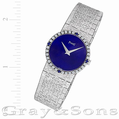 Piaget 9706a6 Classic Manual Female 18k White Gold