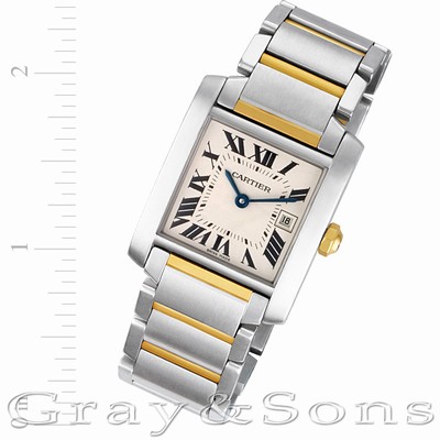 Cartier W51012Q4 Tank Francaise Quartz Unisex Stainless Steel