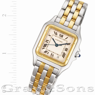 Cartier W25028B Panthere Quartz Male Stainless Steel