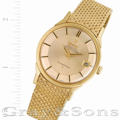 Omega 168005/6 sc Constellation Automatic Male 18k yellow gold