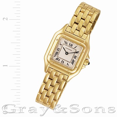 Cartier W25022B9 Panthere Quartz Female 18k yellow gold
