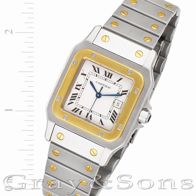 Cartier Cartier 1370 Santos Automatic Male Stainless Steel