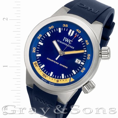 IWC 3548 Aquatimer Automatic Male Stainless Steel