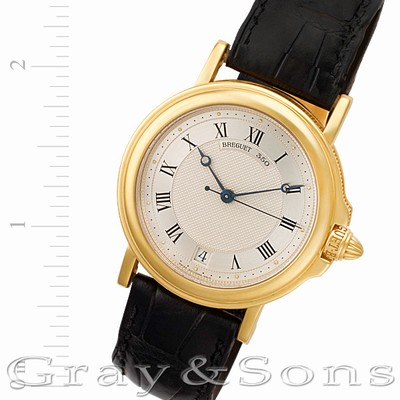 Breguet 3400 Marine Automatic Male 18k yellow gold