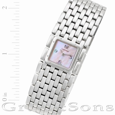 Cartier 82012PB Ruban Quartz Female Stainless Steel