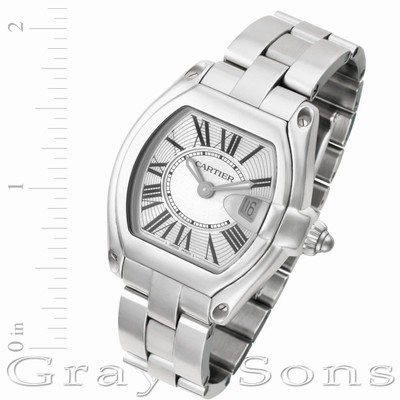 Cartier W62016V3 Roadster Quartz Female Stainless Steel