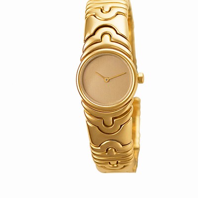 Bvlgari BJ 01 Parentesi Quartz Female 18k yellow gold