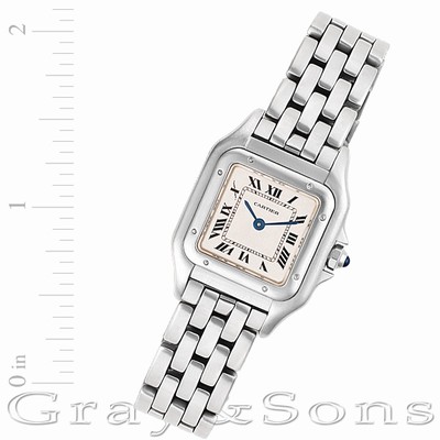 Cartier 1320 Panthere Quartz Female Stainless Steel