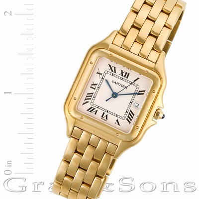 Cartier w2501489 Panthere Quartz Male 18k yellow gold
