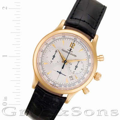 Jaeger LeCoultre 145 Master Control Quartz Male 18k yellow gold