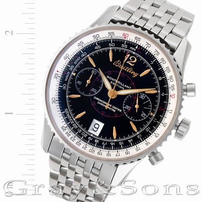 Breitling A48330 Montbrillant Manual Male Stainless Steel