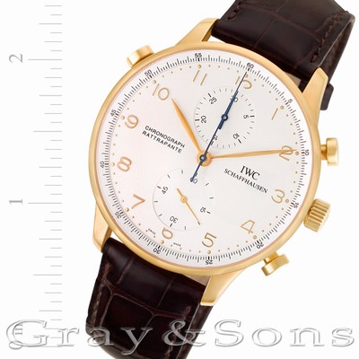 IWC IW371203 Portuguese Manual Male 18k rose gold