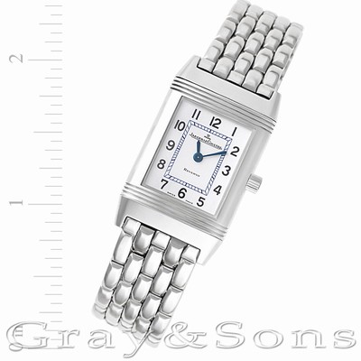 Jaeger LeCoultre 260808 Reverso Quartz Female Stainless Steel