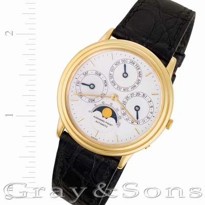 Audemars Piguet 1567 Perpetual Calendar Automatic Male 18k yellow gold