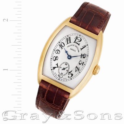 Franck Muller 7502s6 Chronometer Manual Female 18k yellow gold