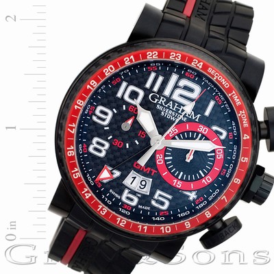 Graham 2BLCB.B10A Silverstone Stowe GMT Automatic Male Stainless Steel