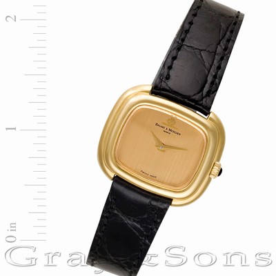 Baume & Mercier 38328  Manual Female 18k yellow gold