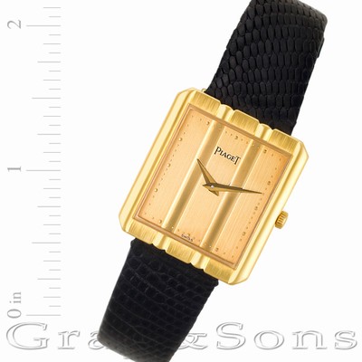 Piaget 8163 Polo Manual Male 18k yellow gold