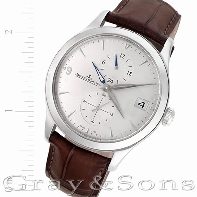 Jaeger LeCoultre 162.84.30 Dual Time Automatic Male Stainless Steel