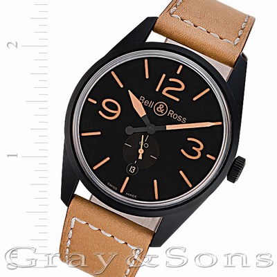 Bell & Ross BRV123 Heritage Automatic Male PVD