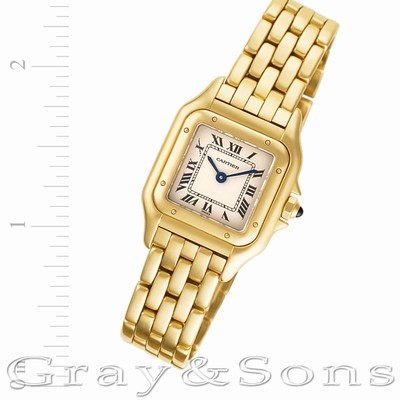 Cartier W25022B9 Panthere Quartz Female 18k yellow gold