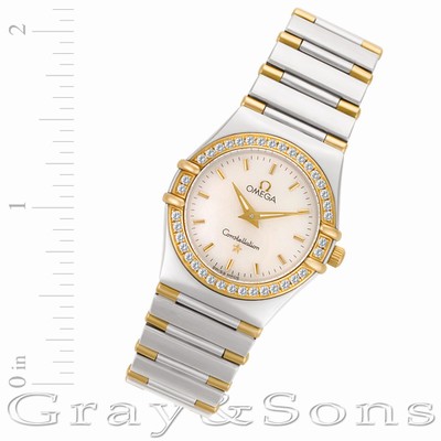 Omega Omega 3985 Constellation Quartz Female Stainless Steel