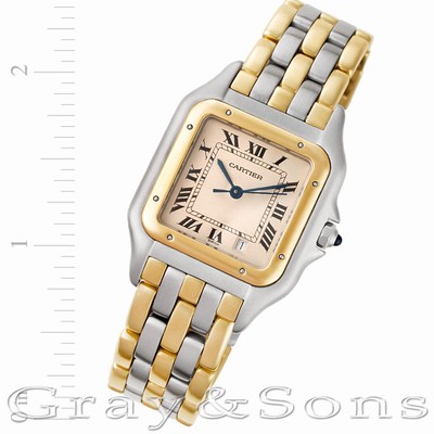 Cartier w25028b Panthere Quartz Male Stainless Steel