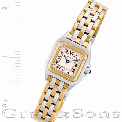 Cartier 1057917C Panthere Quartz Female Stainless Steel