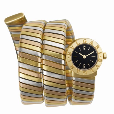 Bvlgari BB 19 iT Tubogas Quartz Female 18k yellow gold