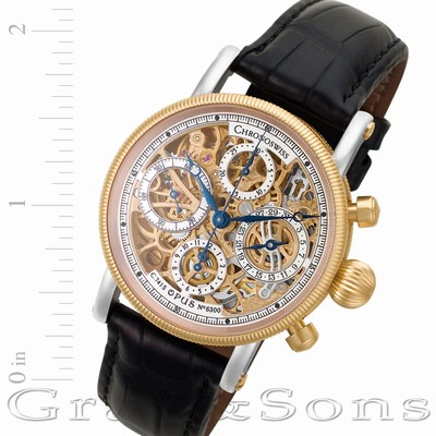 Chronoswiss CH7522R Opus Automatic Male 18k Pink Gold & Stainless Steel