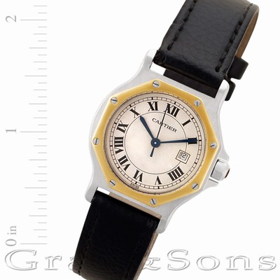 Cartier Cartier 1641 Santos Automatic Male Stainless Steel