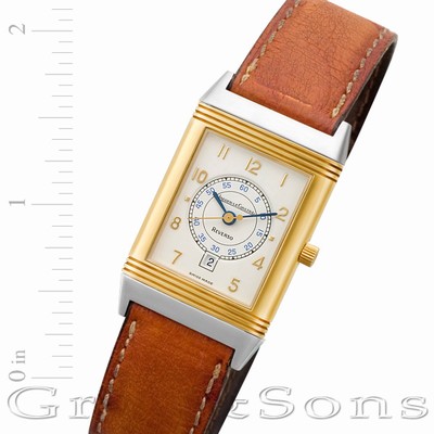 Jaeger LeCoultre 250.5.11 Reverso Quartz Male 18k gold & Stainless Steel