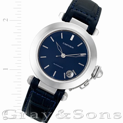 Cartier W31023M7 Pasha Automatic Unisex Stainless Steel