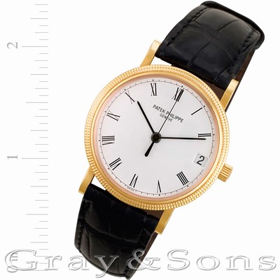 Patek Philippe 3802/200r-010 Calatrava Automatic Male 18k rose gold