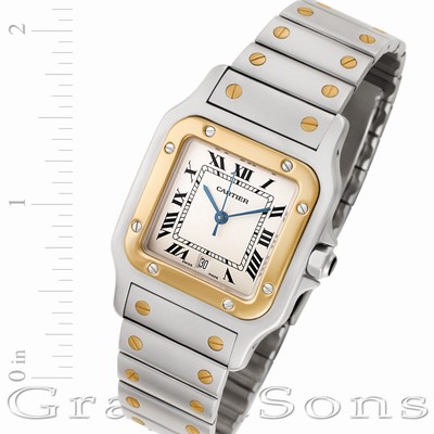 Cartier W20011c4 Santos Quartz Unisex Stainless Steel