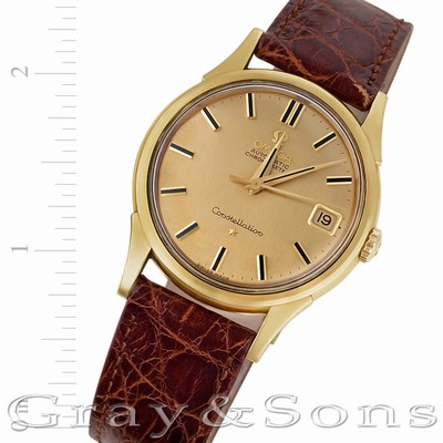 Omega Omega 3051 Constellation Automatic Male 18k yellow gold