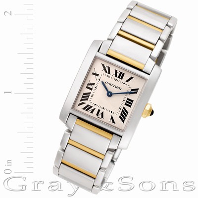 Cartier W51012Q4 Tank Francaise Quartz Unisex Stainless Steel