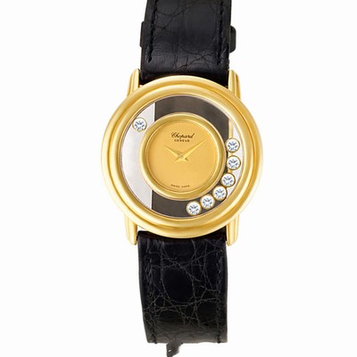 Chopard 21/2914 Happy Diamond Quartz Unisex 18k yellow gold