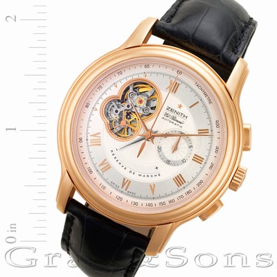 Zenith 18 El Primero Automatic Male 18k yellow gold