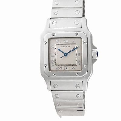 Cartier 13418 Santos Quartz Male Stainless Steel