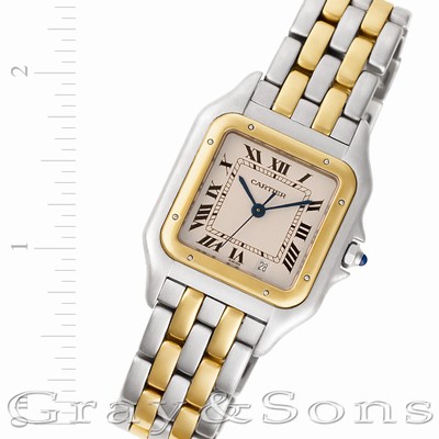 Cartier W25028B Panthere Quartz Male Stainless Steel