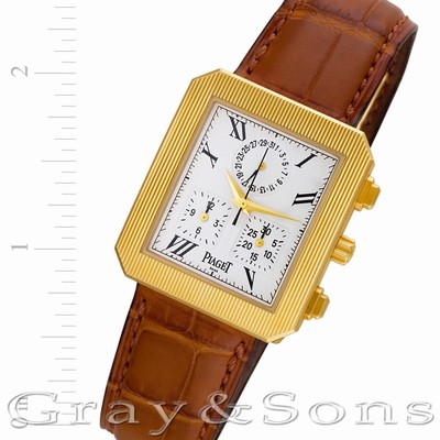 Piaget 14254 Protocol Quartz Male 18k yellow gold