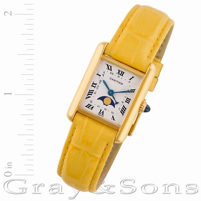 Cartier Cartier 1795 Tank Quartz Female 18k yellow gold