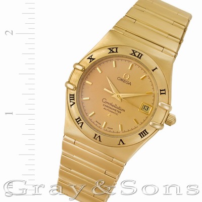 Omega 168.120.1 Constellation Automatic Male 18k yellow gold