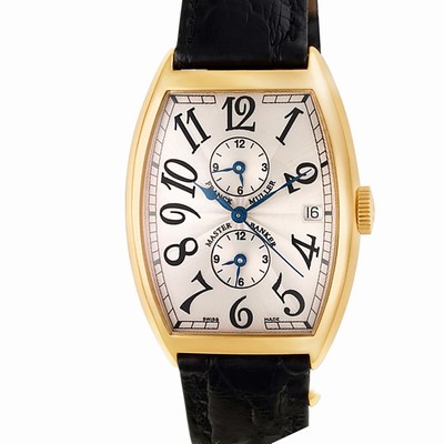 Franck Muller 6850 mb Master Banker Automatic Male 18k yellow gold