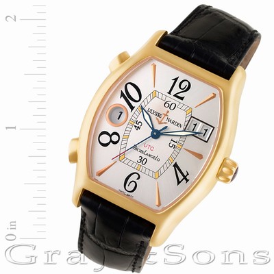 Ulysse Nardin 226-48 Michaelangelo Automatic Male 18k yellow gold