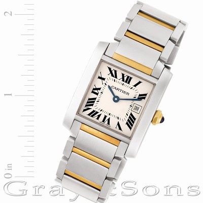 Cartier W51012Q4 Tank Francaise Quartz Unisex Stainless Steel