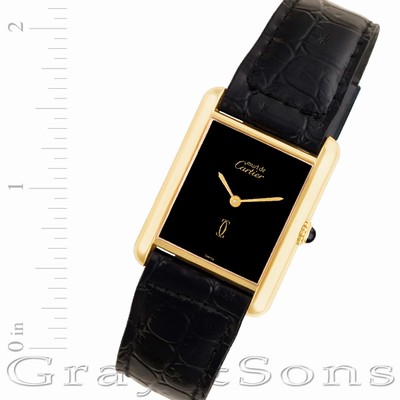 Cartier Cartier 1035 Tank Vermeil Manual Unisex Vermeil