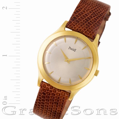Piaget 91000  Manual Male 18k yellow gold
