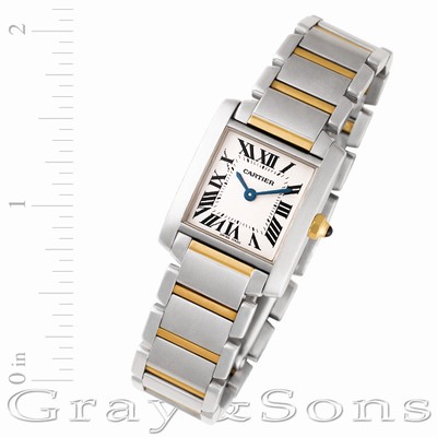 Cartier W51007Q4 Tank Francaise Quartz Female Stainless Steel